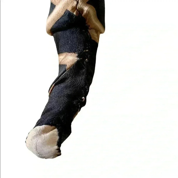 Upcycled Silk Headband Artisan Handsewn Scrunchy Crown Island Vibes Palm Tree - Picture 6 of 9